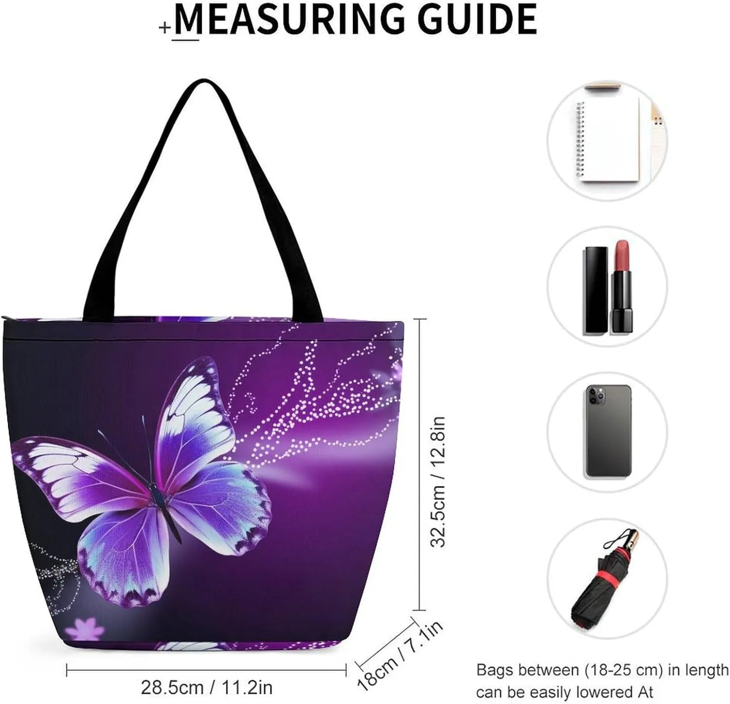 Tote Bag Reusable Grocery Bag Foldable Shopping Bag Extra Large Shoulder Bag Autumn Maple Leaves Tote Bag for Work
