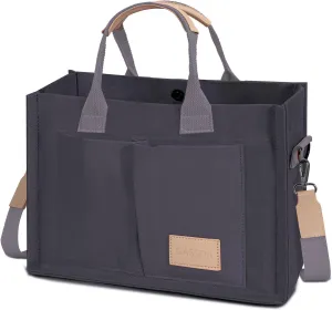 Tote Bags for Women Canvas Tote Purse Crossbody Bags with Pockets Top Handle Shoulder Handbags Satchel Bags for Women