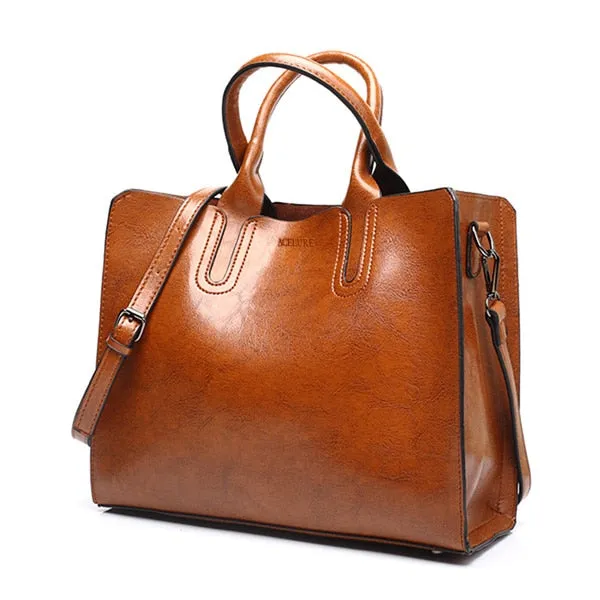 Tote Female Handbags Trunk High Spring promotion Brand Women Quality Bag ACELURE Leather Bag Shoulder Spanish Ladies Large Casual Clear communication Bags Bolsos Big