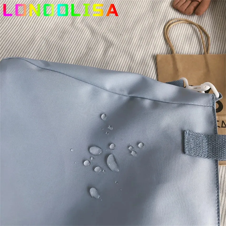 Trendy Nylon Patchwork School Bookbag for Teenager Fashion