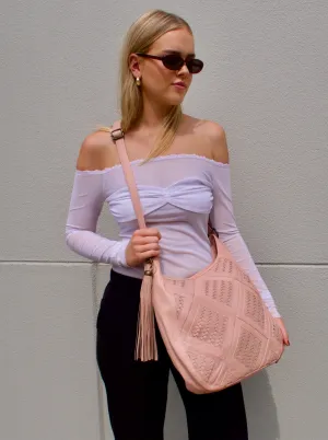 Trudie Hobo Bag | Misty Rose