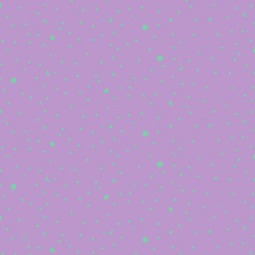 True Colors 2025 Tula Pink  - Space Sprinkles Frozen Berry