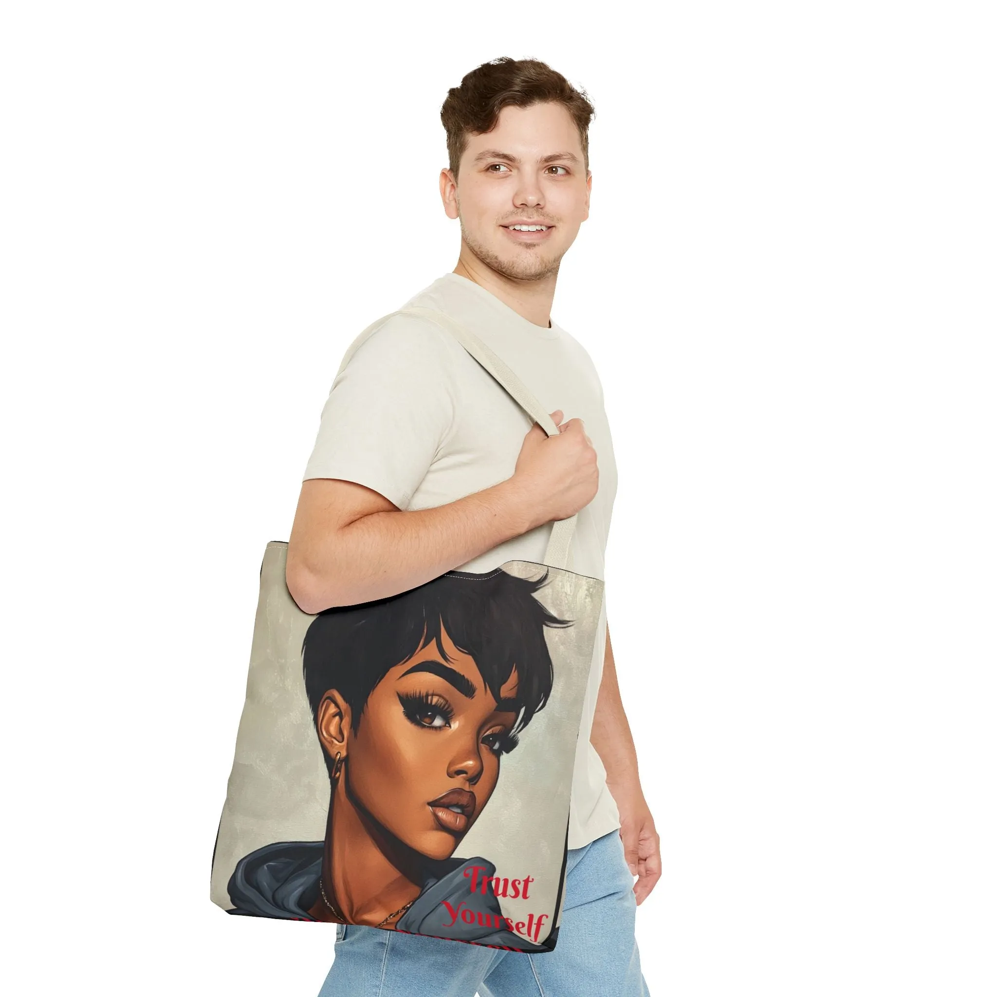 Trust Yourself Tote Bag (AOP) #T10
