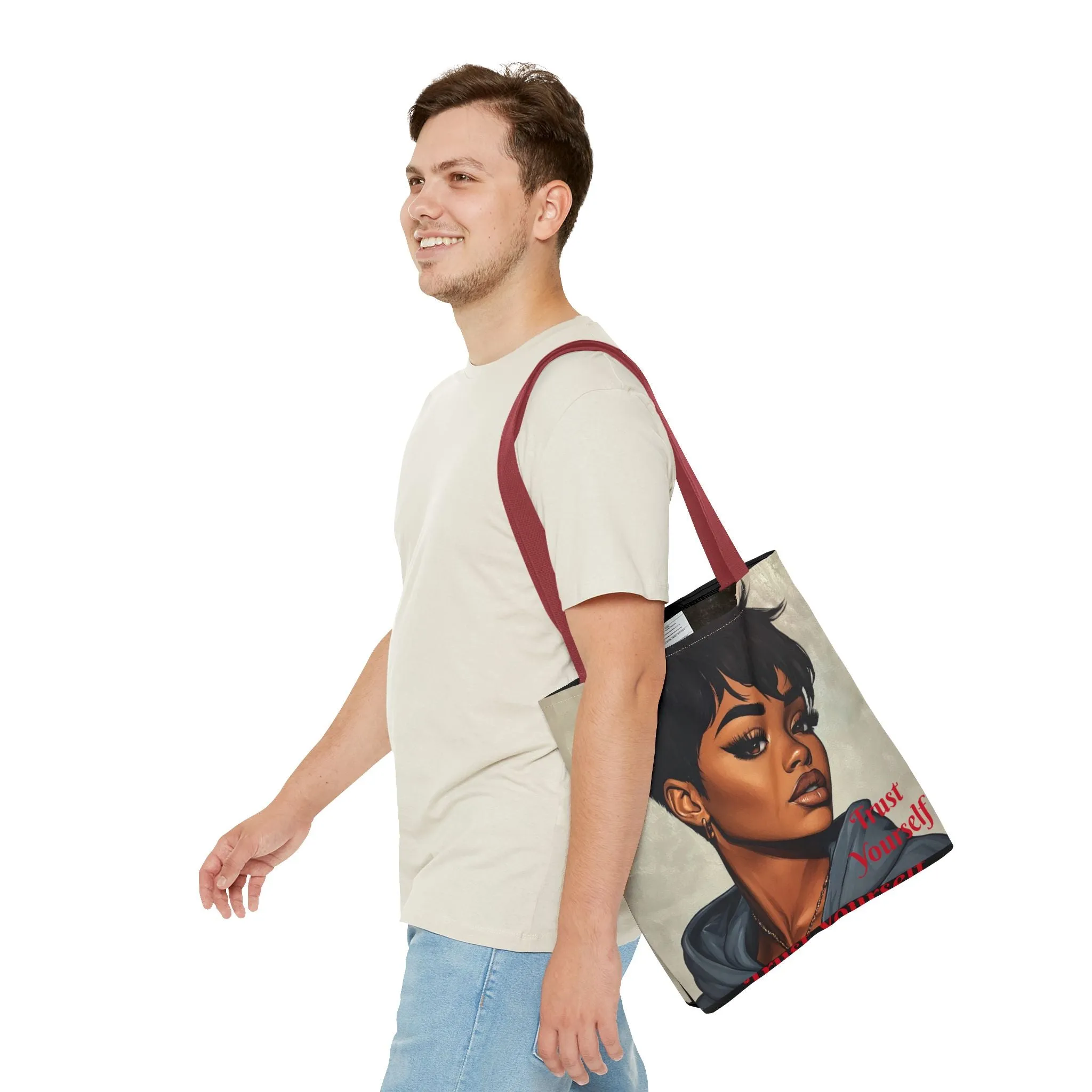 Trust Yourself Tote Bag (AOP) #T10