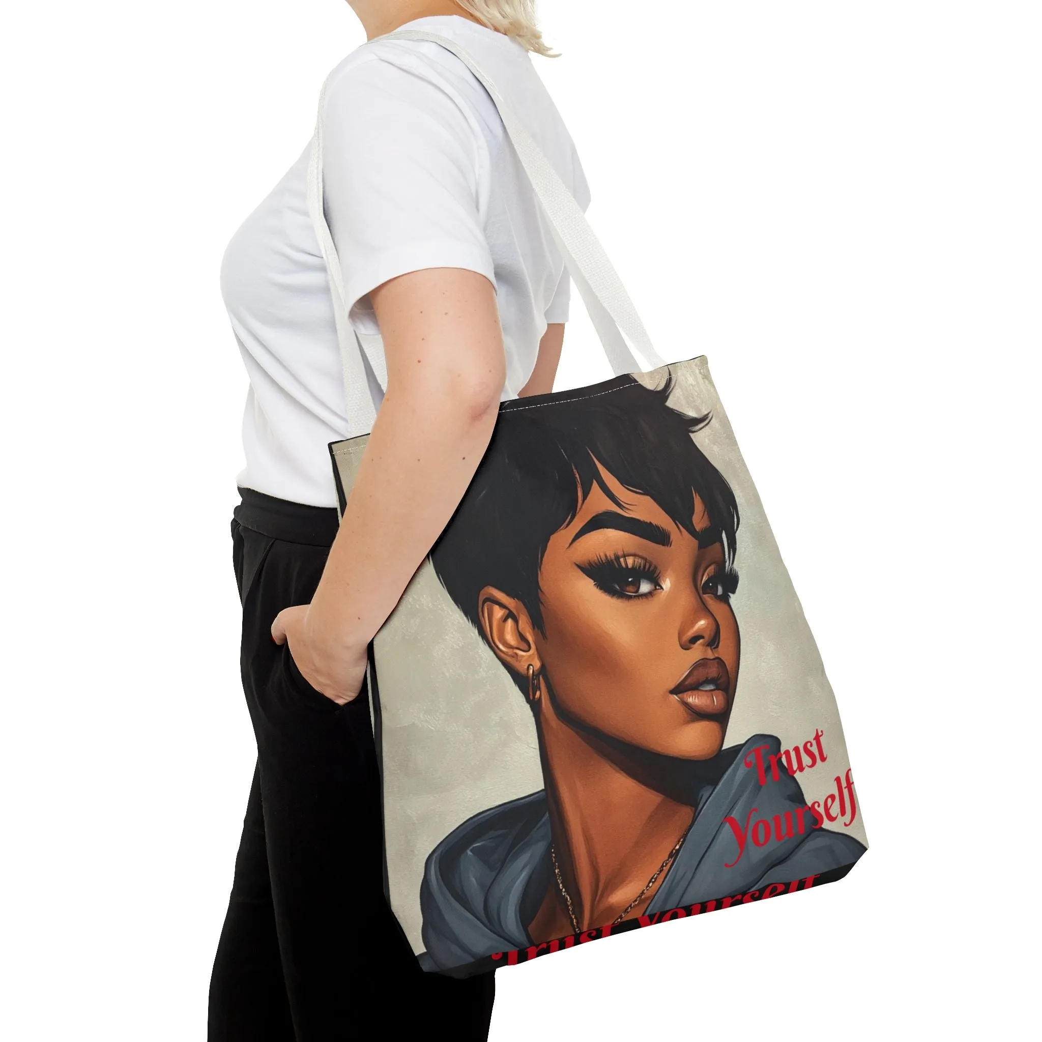 Trust Yourself Tote Bag (AOP) #T10