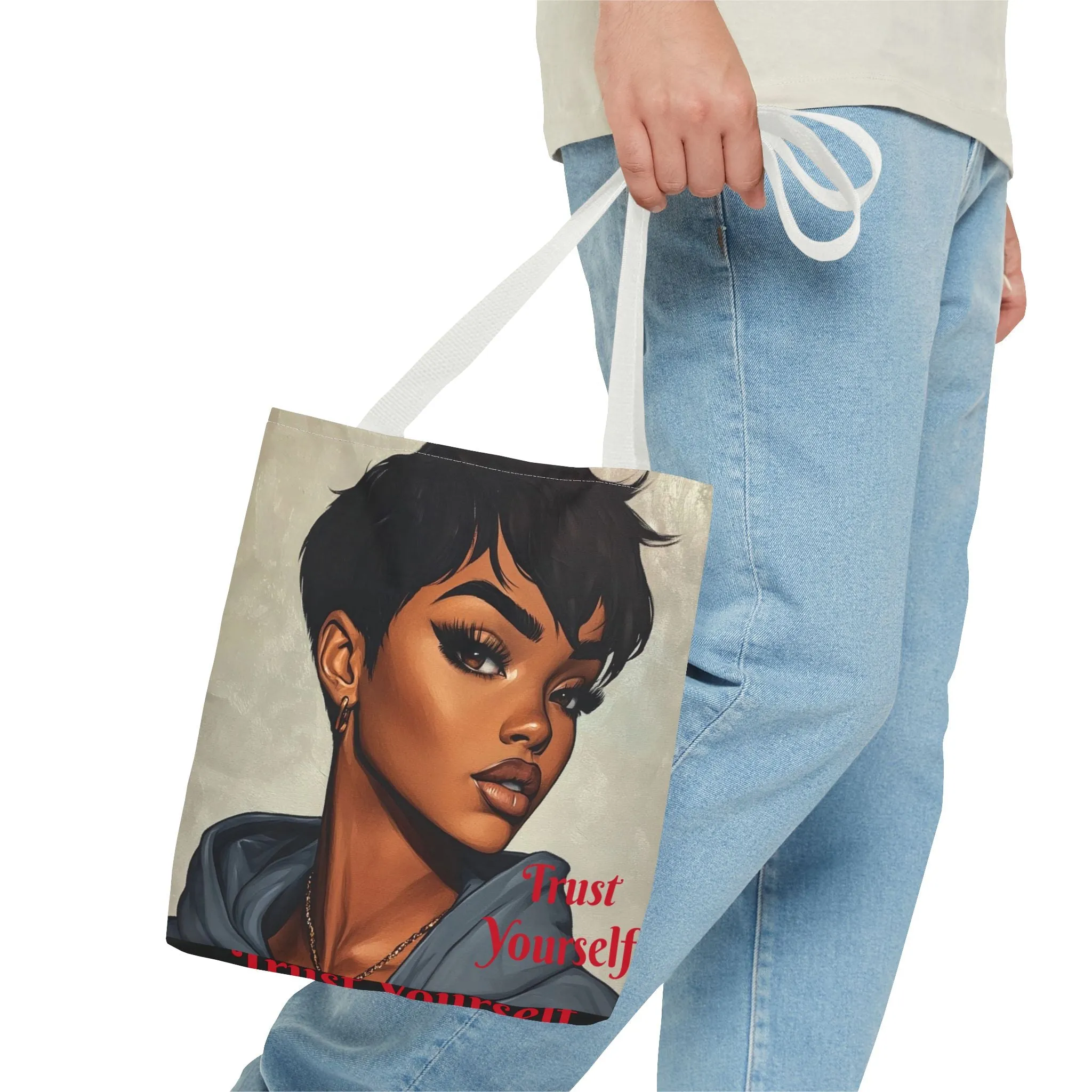 Trust Yourself Tote Bag (AOP) #T10