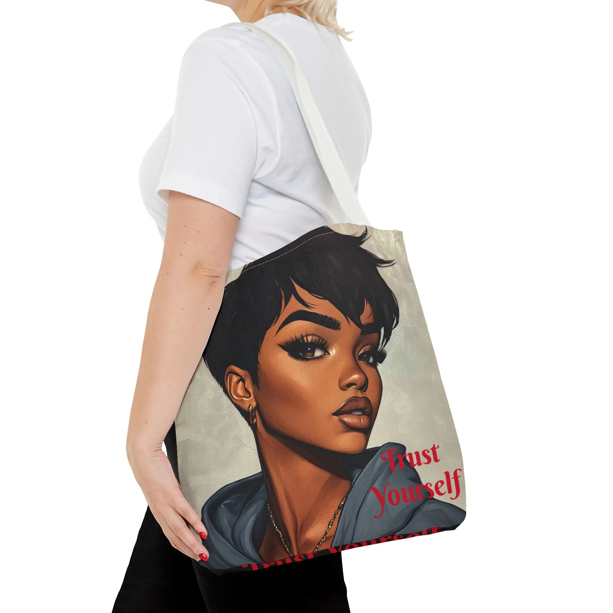 Trust Yourself Tote Bag (AOP) #T10