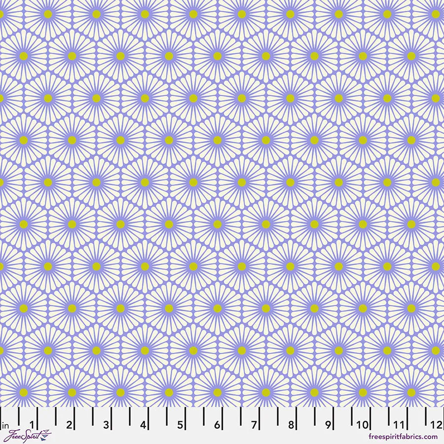 Tula Pink Besties - Daisy Chain - Bluebell