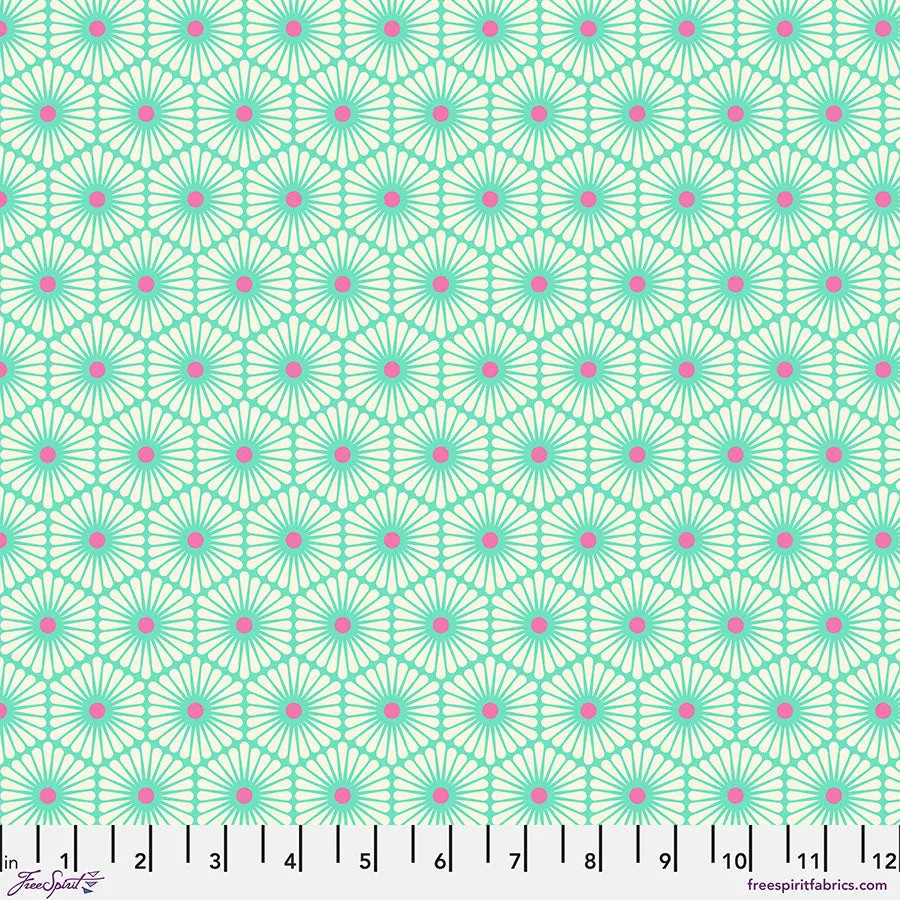 Tula Pink Besties - Daisy Chain - Meadow