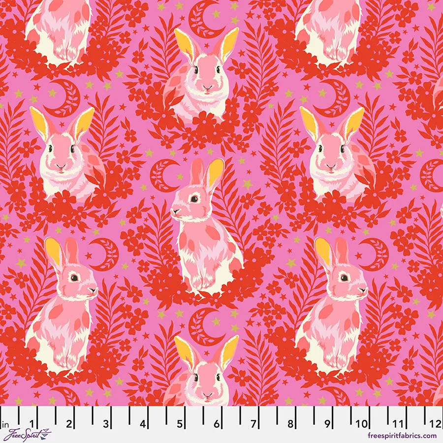 Tula Pink Besties - Hop to it - Blossom