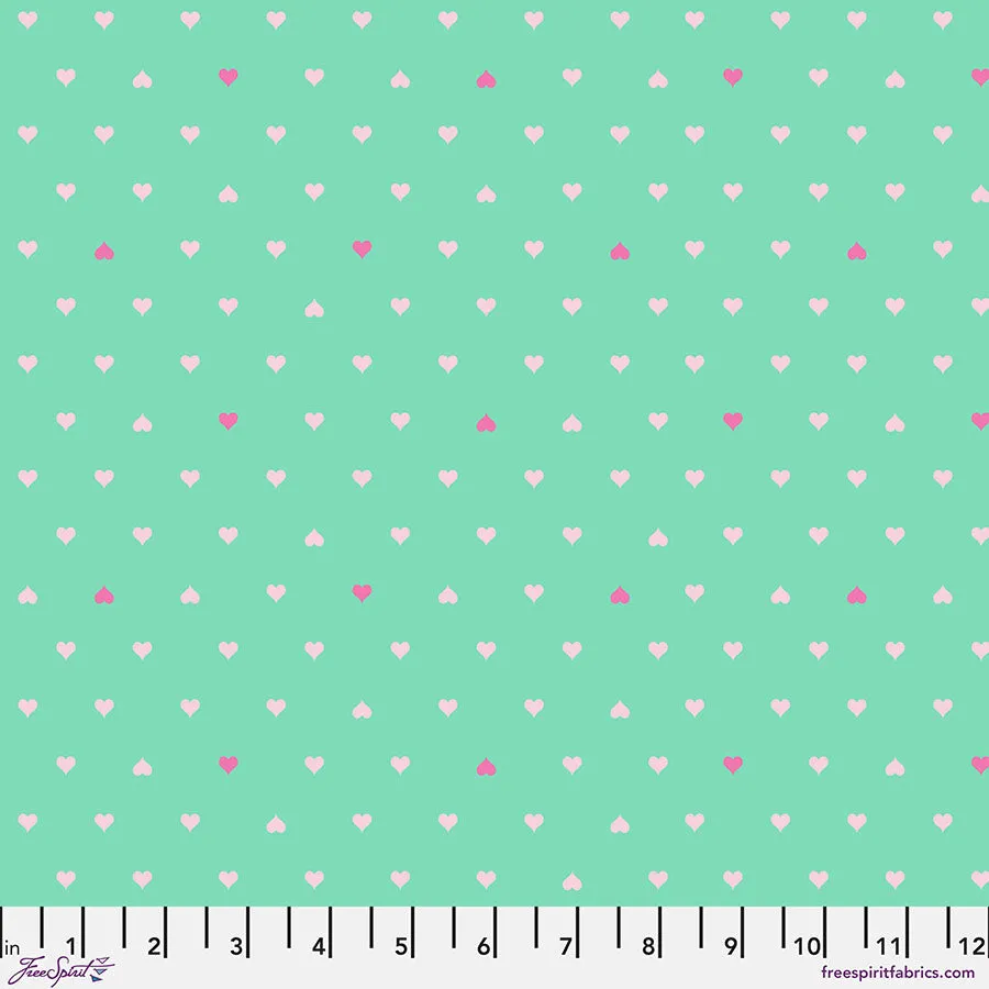 Tula Pink Besties - Unconditional Love - Meadow