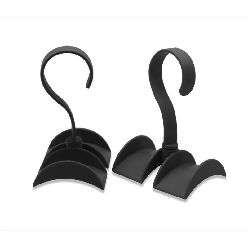 Urburn Set of 2 Handbag Closet Hooks Black