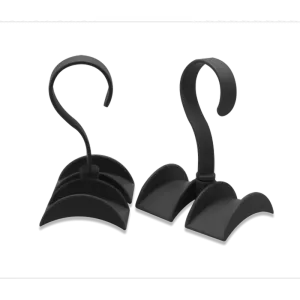 Urburn Set of 2 Handbag Closet Hooks Black
