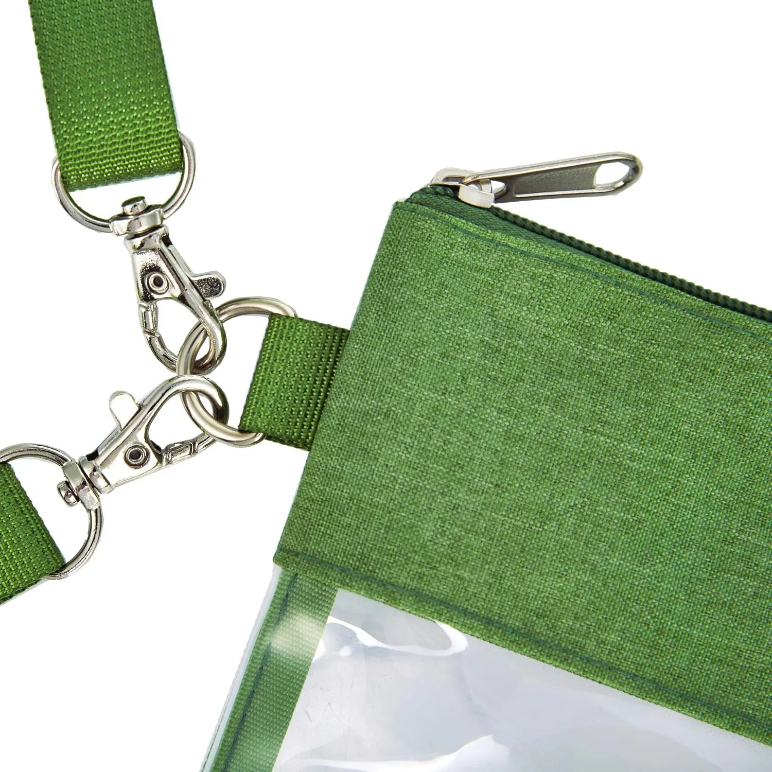 USPECLARE Clear Crossbody Purse Bag Stadium Approved Clear Tote Bag for Work Concert Sports