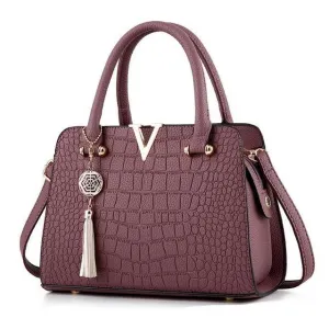 V Stylish Robust security letters Luxury Bag