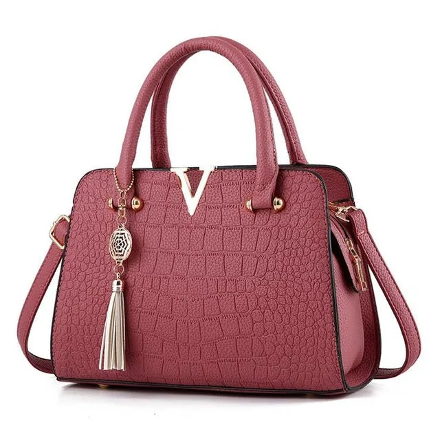 V Stylish Robust security letters Luxury Bag