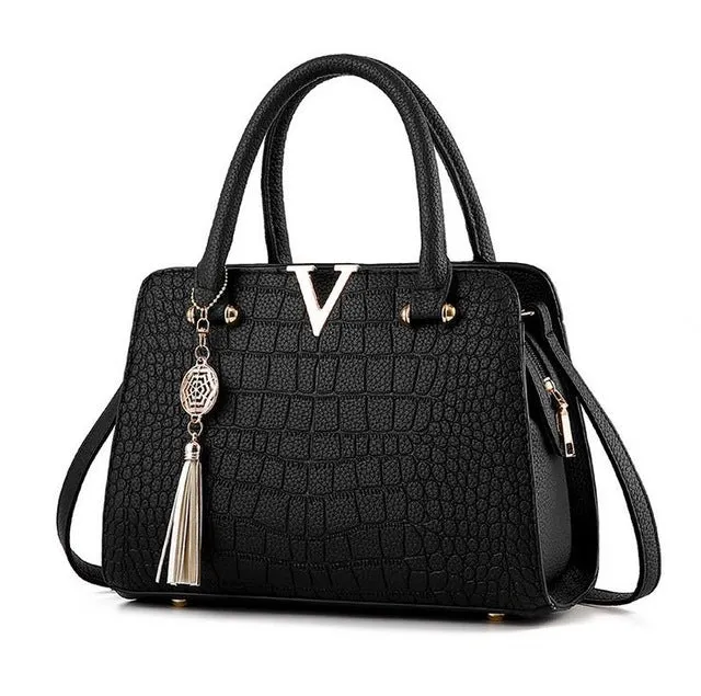 V Stylish Robust security letters Luxury Bag