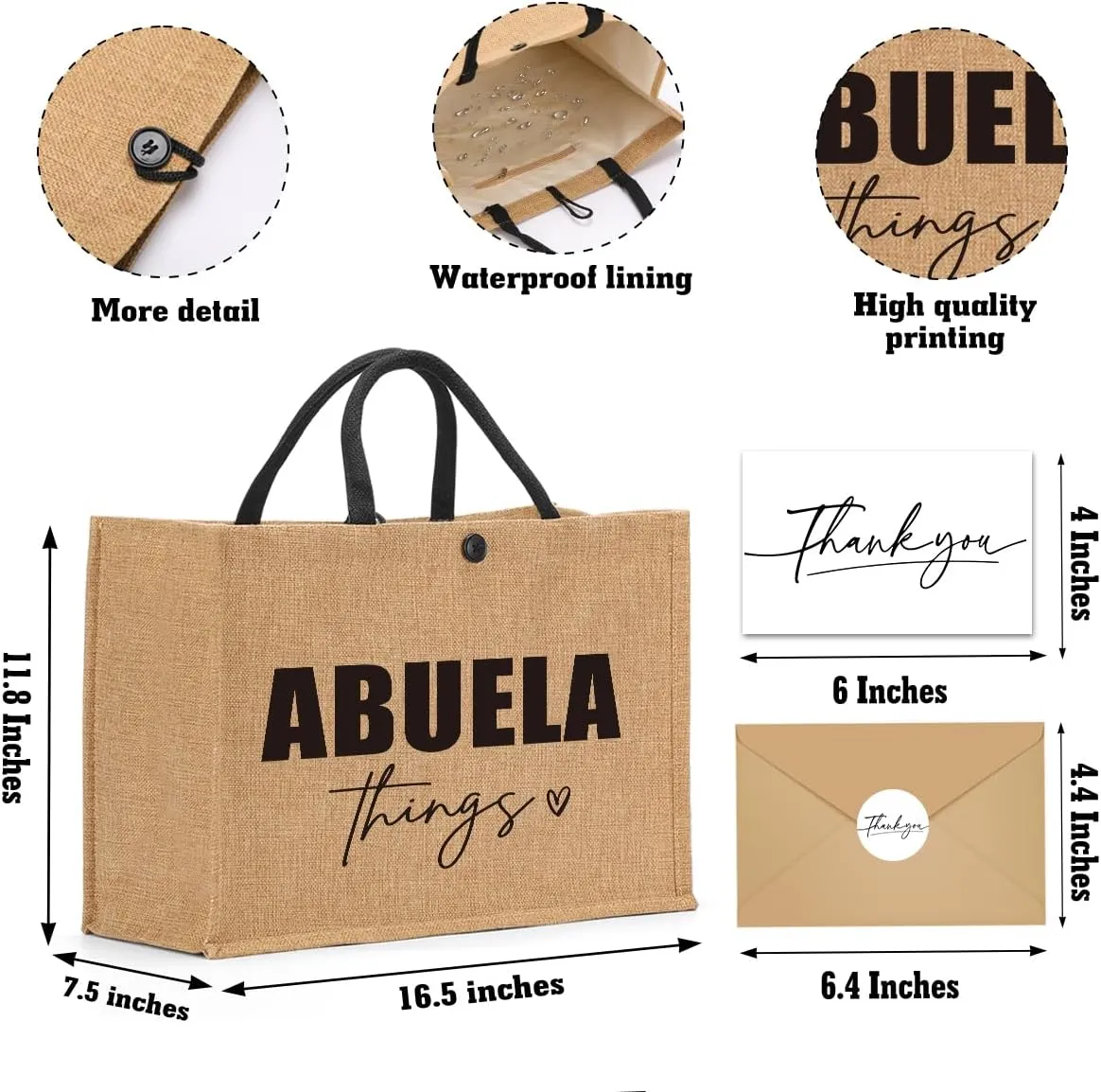 Various Family Members Job Title Tote Bag Mother's Day Birthday Gift for Women