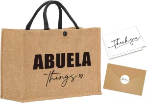 Various Family Members Job Title Tote Bag Mother's Day Birthday Gift for Women