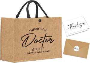 Various Family Members Job Title Tote Bag Mother's Day Birthday Gift for Women