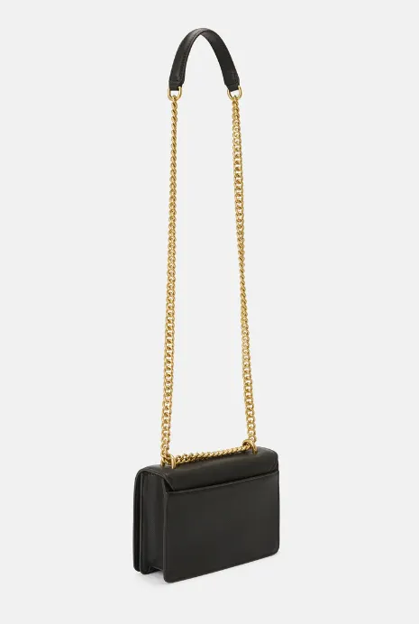 Versace Jeans Couture Saffiano Lock Crossbody Bag