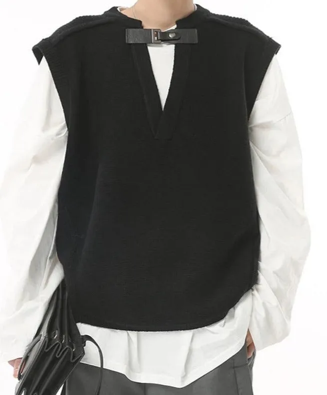 Vin Knit Sleeveless Vest