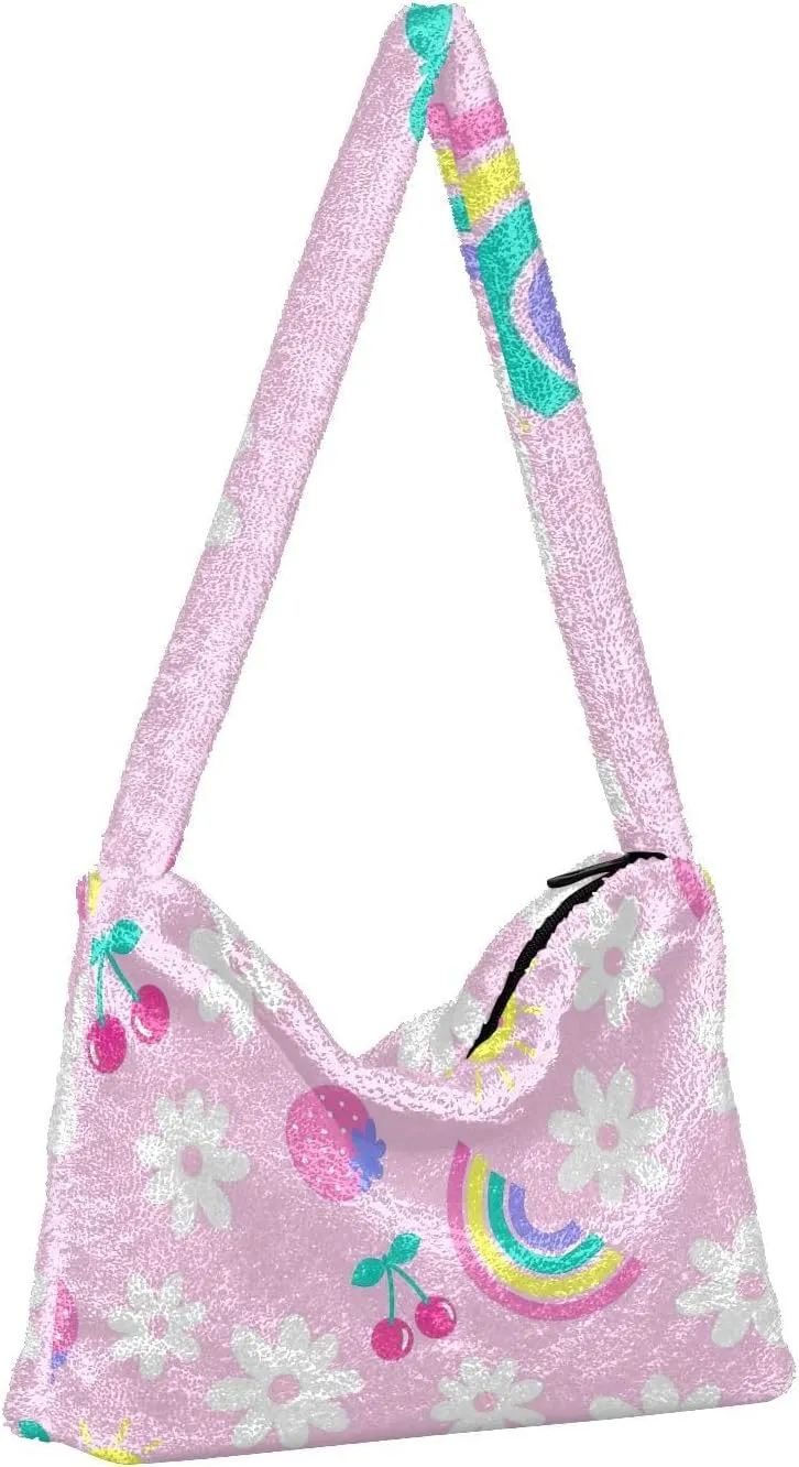 Vintage Plant Rose Dragonfly Wind Shoulder Tote Bag, Soft Shoulder Bag, Shoulder Handbag Women