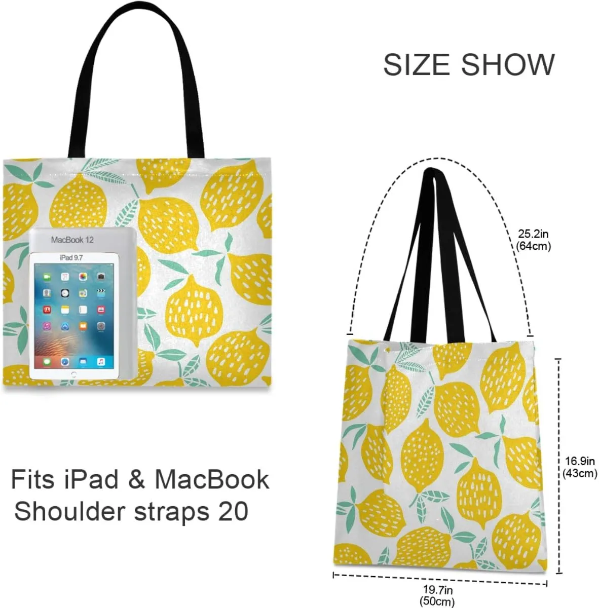 visesunny Large Tote Bag Shoulder Bag Shopping Casual Travel Bag Handbags for Women Lady Girl Teens Gym Beach Daily