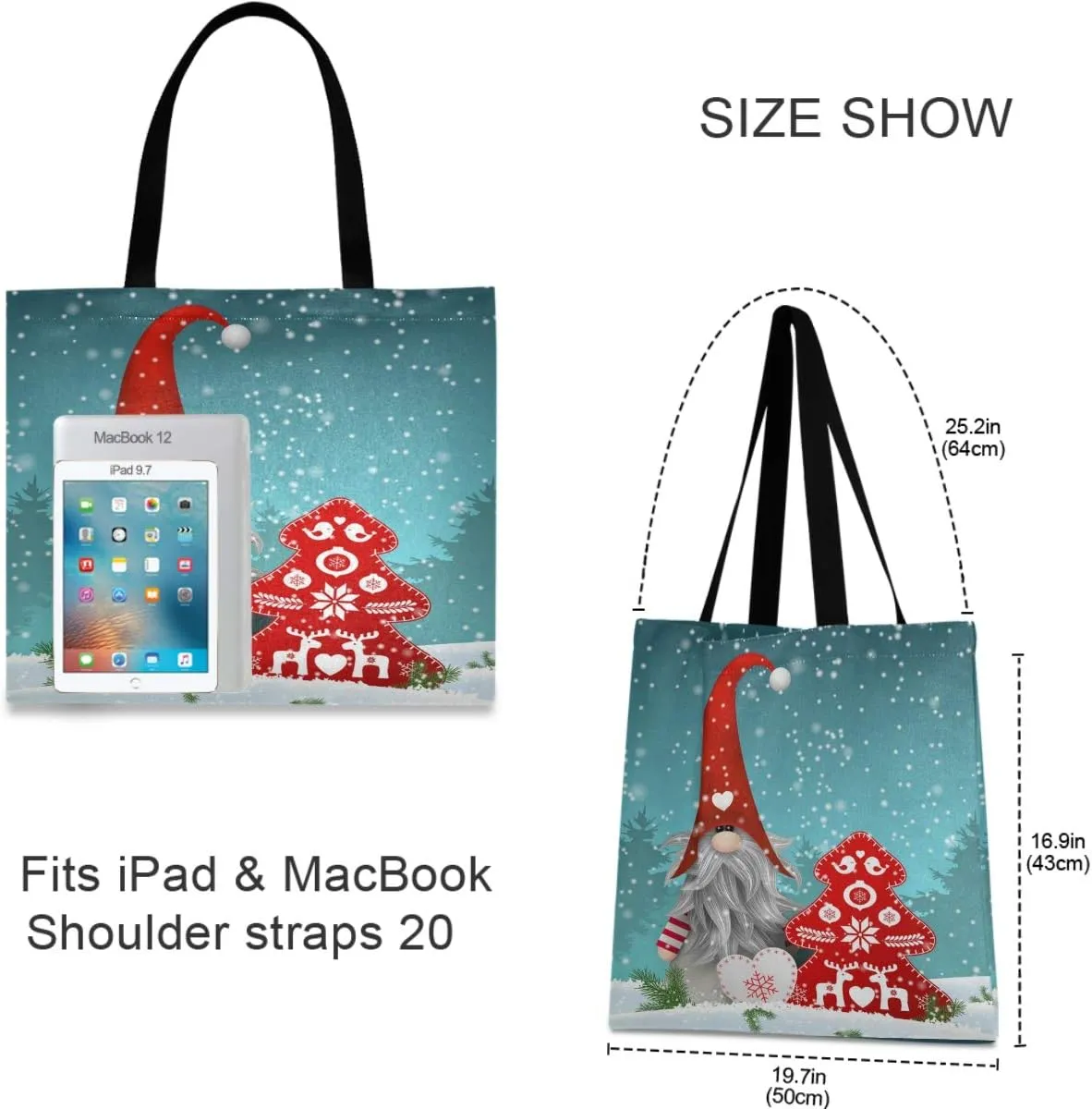 visesunny Large Tote Bag Shoulder Bag Shopping Casual Travel Bag Handbags for Women Lady Girl Teens Gym Beach Daily