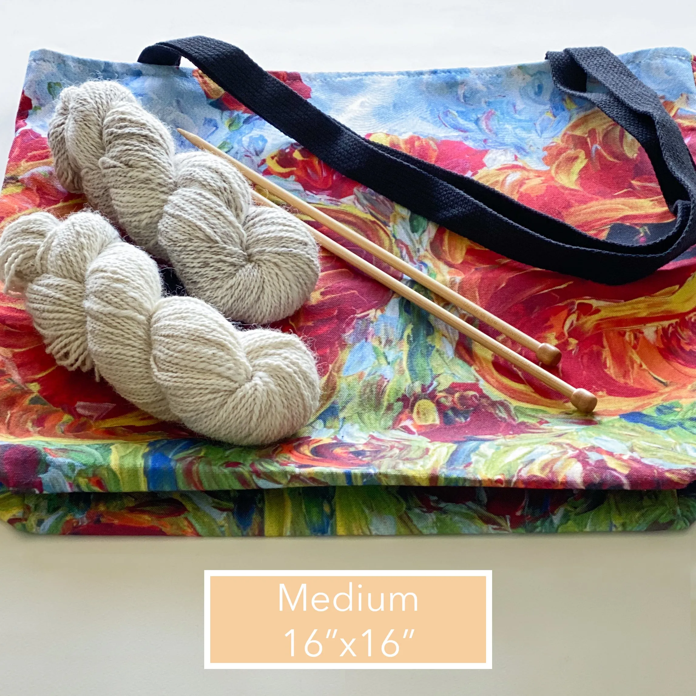 Wild Poppies Tote Bag
