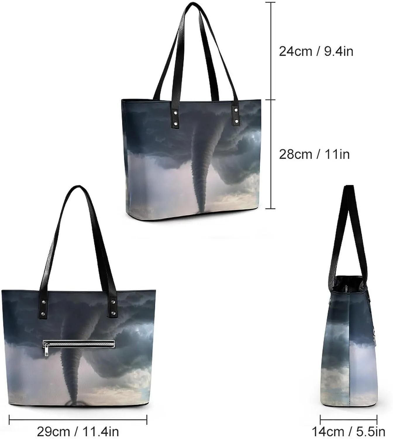 Women Fashion Large Tote Shoulder Handbag Travel Shoulder Bag