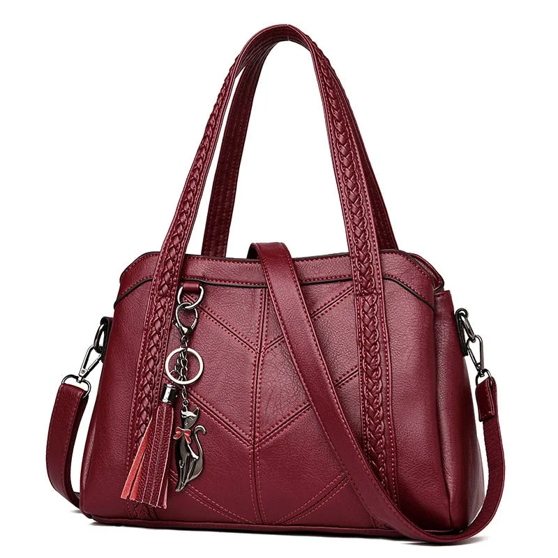 Women Handbag Genuine Leather Tote Bags