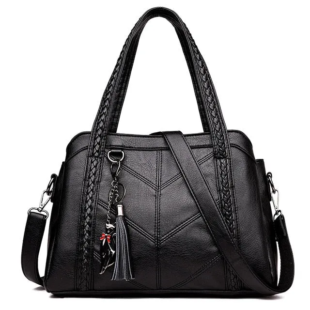 Women Handbag Genuine Leather Tote Bags