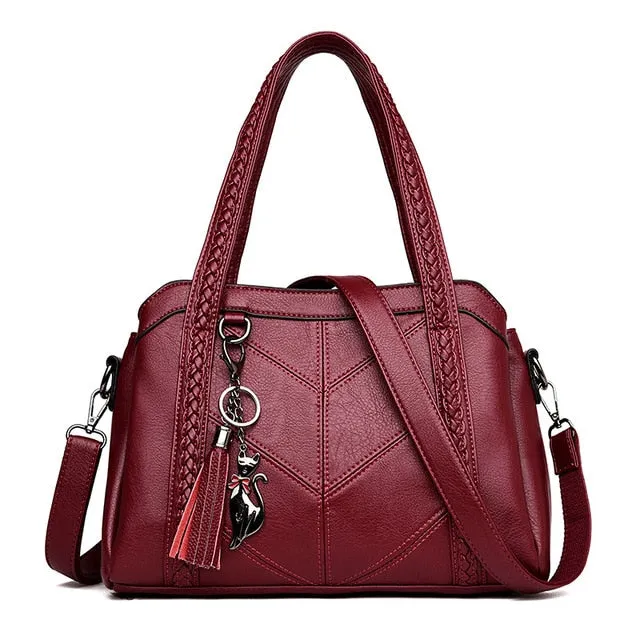 Women Handbag Genuine Leather Tote Bags