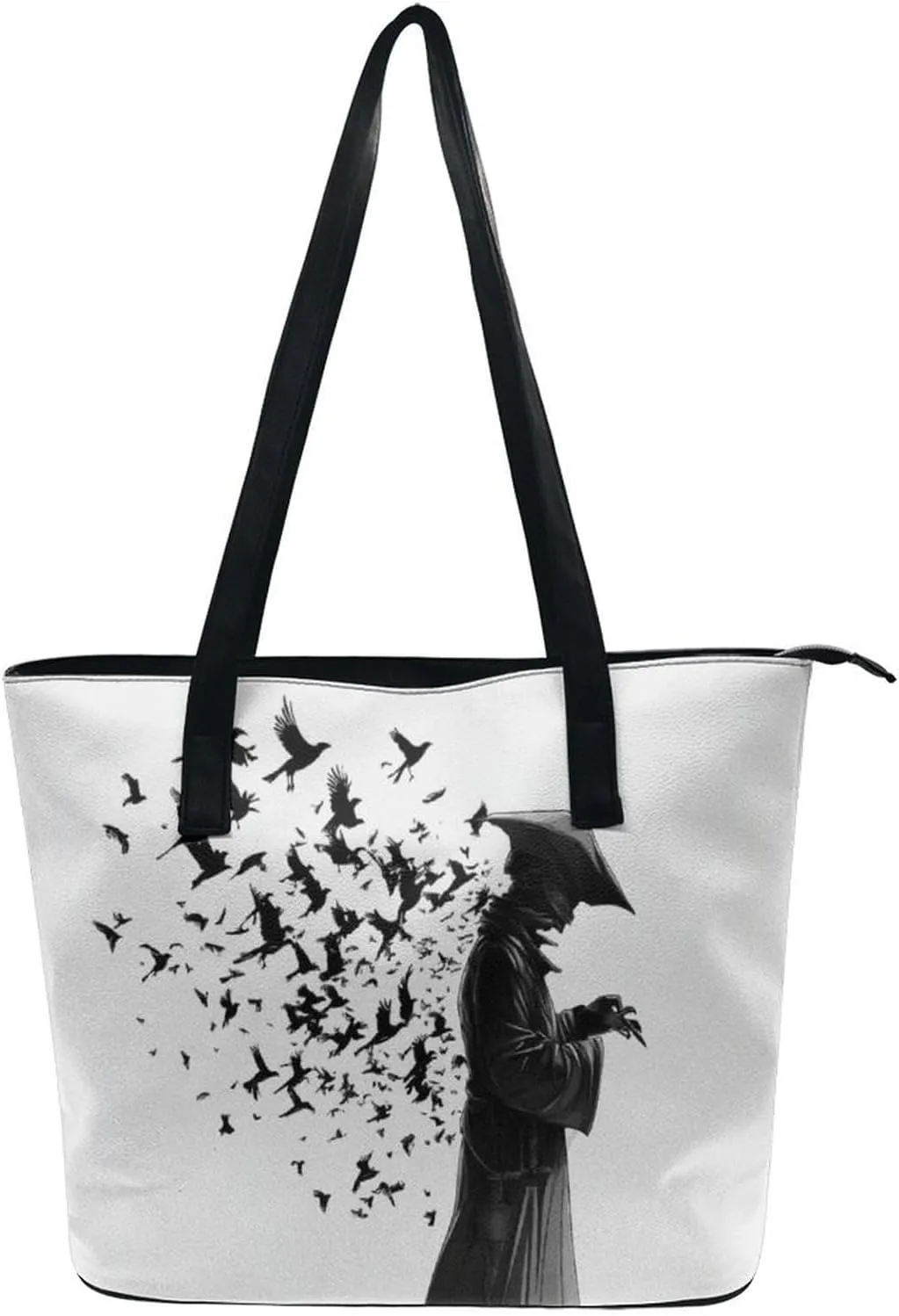 Women Tote Bags Handbags PU Leather Shoulder Casual Handbags