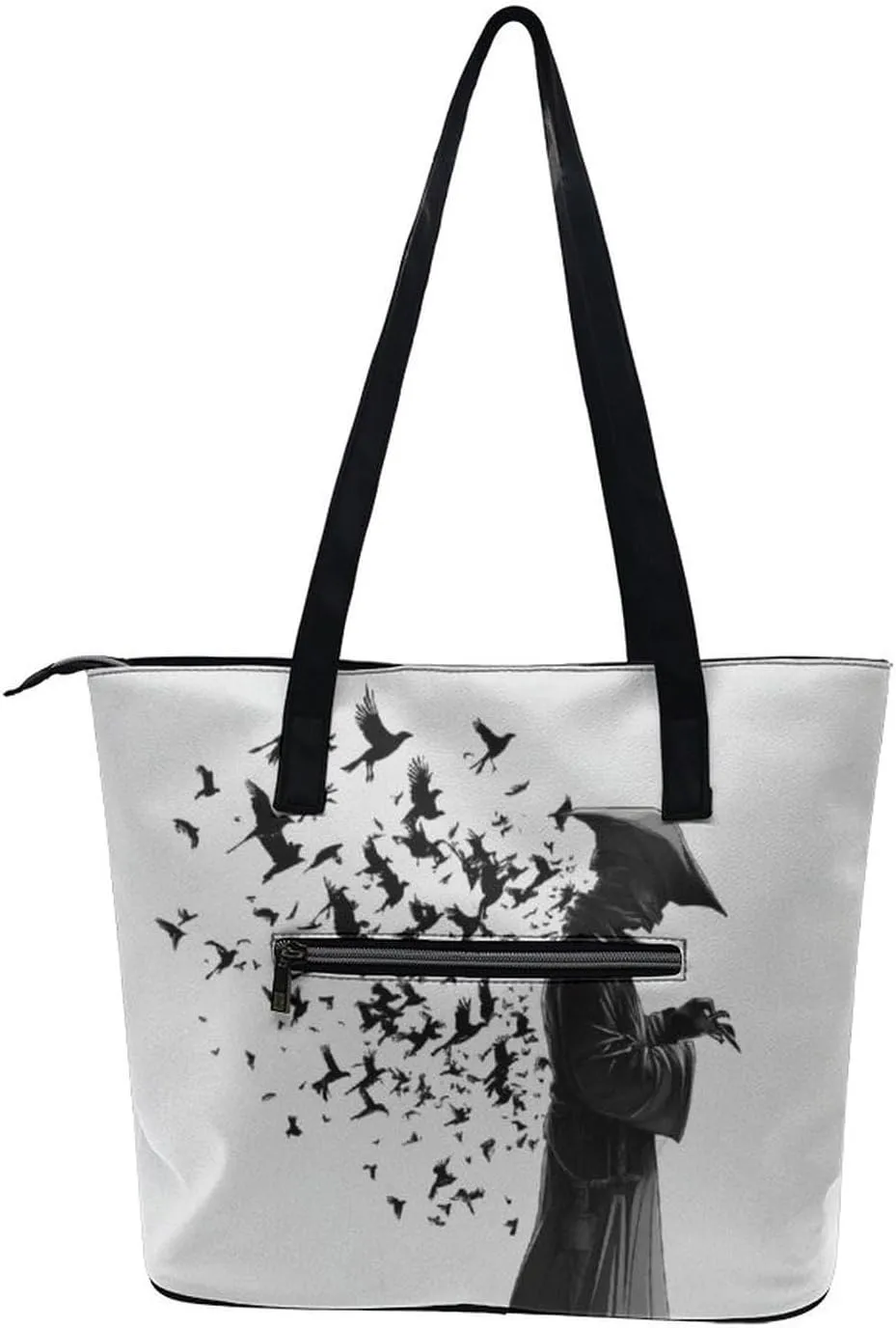 Women Tote Bags Handbags PU Leather Shoulder Casual Handbags