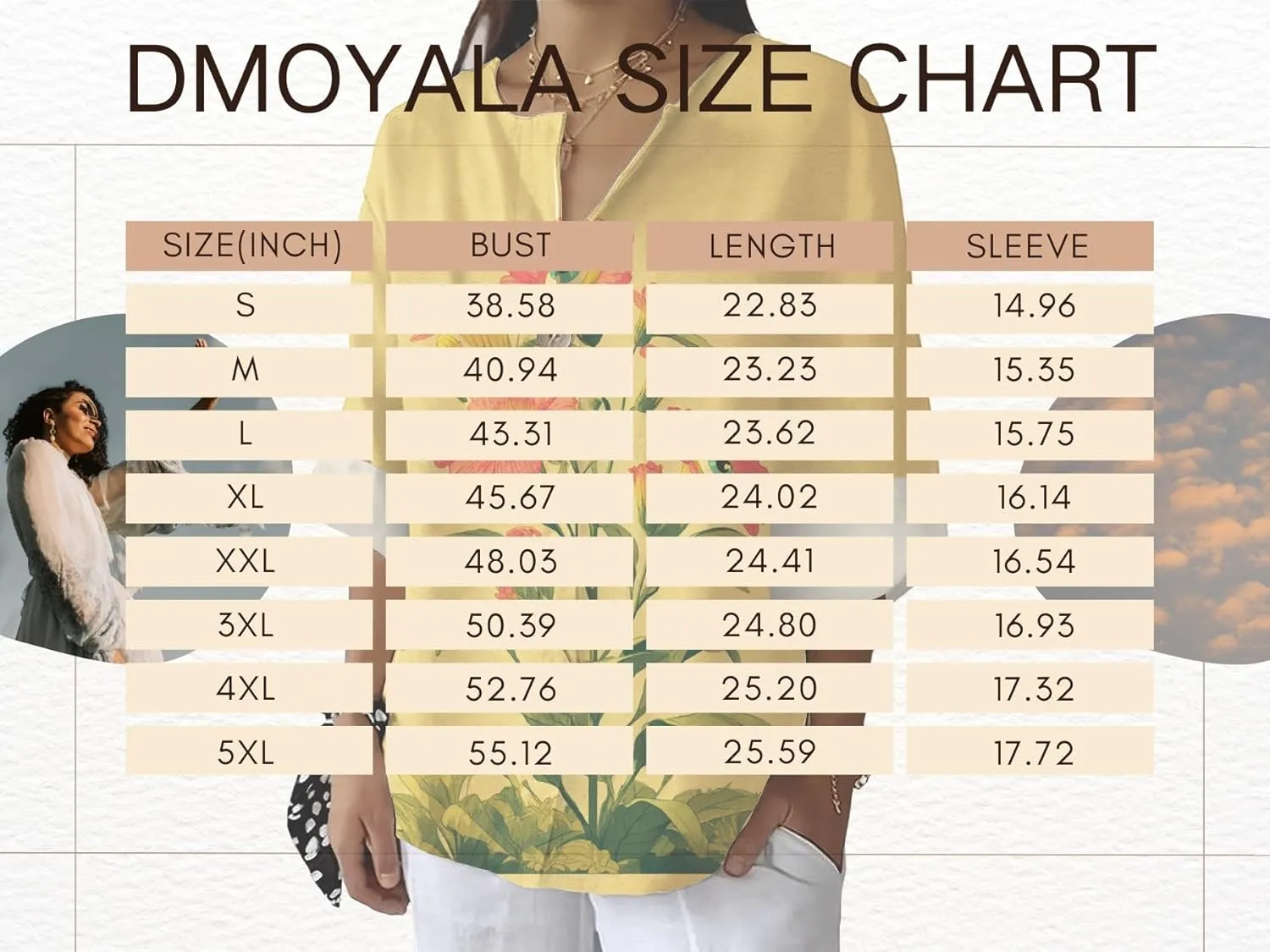 Womens Boho Floral Blouse 3/4 Sleeve Leaf Graphic Patchwork Shirts Loose Fit Casual Vintage V Neck Button Summer Tops