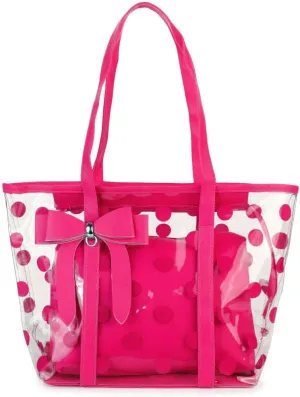 Women's Clear Tote Bags Multi-Use Shoulder bag Handbag Beach bag Shopping Bag