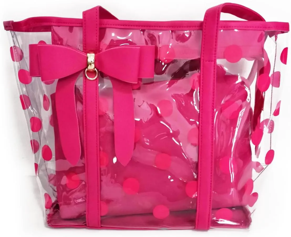Women's Clear Tote Bags Multi-Use Shoulder bag Handbag Beach bag Shopping Bag