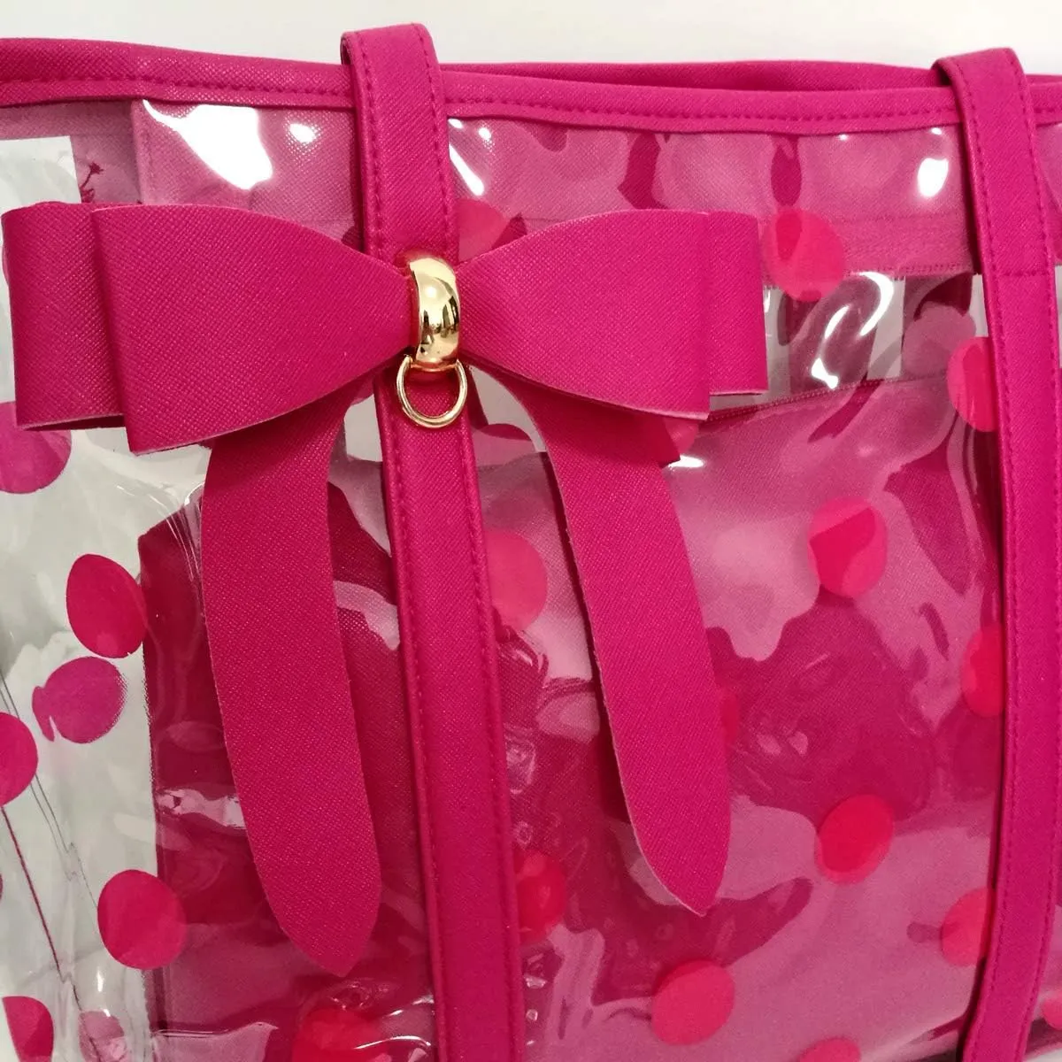 Women's Clear Tote Bags Multi-Use Shoulder bag Handbag Beach bag Shopping Bag