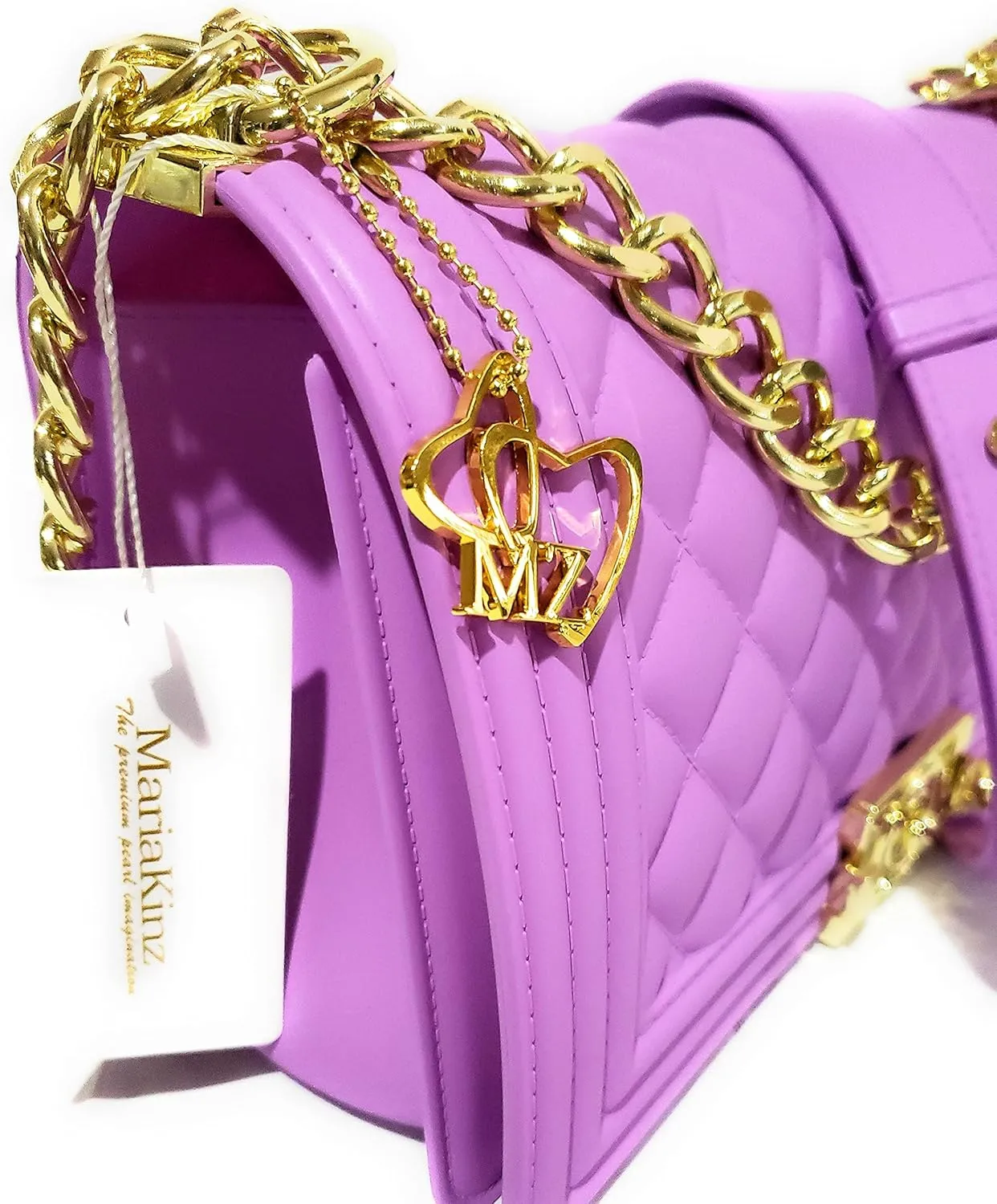 Women's Jelly/PVC Handbag - Medium, Crossbody Shoulder Purse for Everyday Use