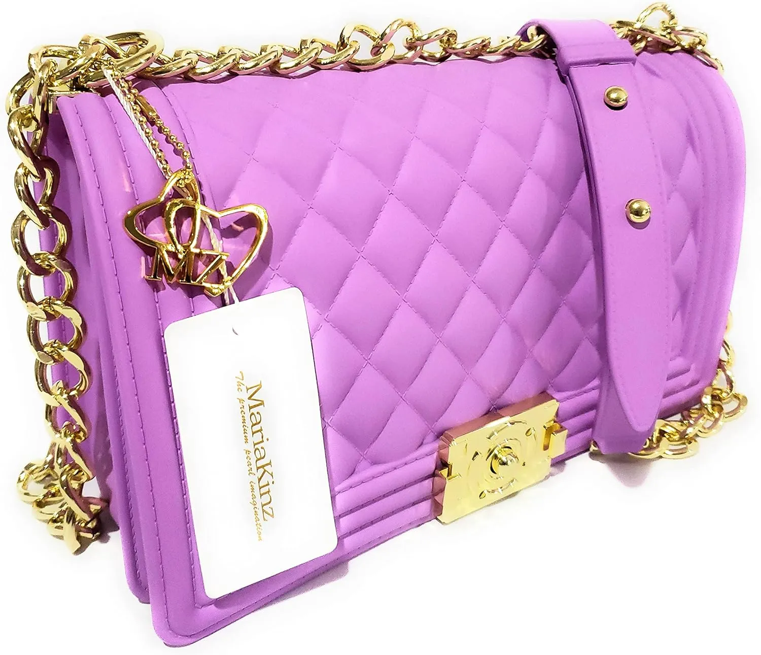 Women's Jelly/PVC Handbag - Medium, Crossbody Shoulder Purse for Everyday Use