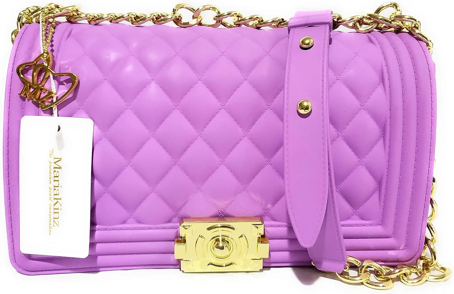 Women's Jelly/PVC Handbag - Medium, Crossbody Shoulder Purse for Everyday Use