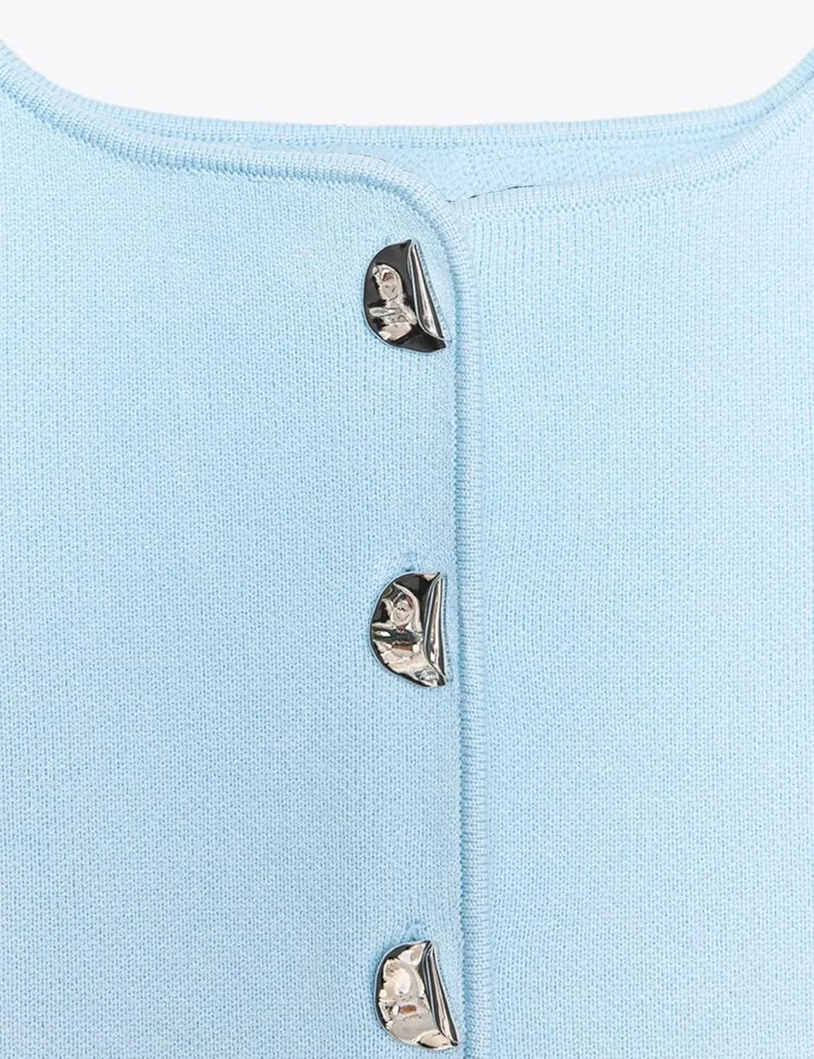 Womens Lightweight Square Neck Button Down Plain Knit Corset Top Knit Pullover Tank Tops 2025 Fall Fashion