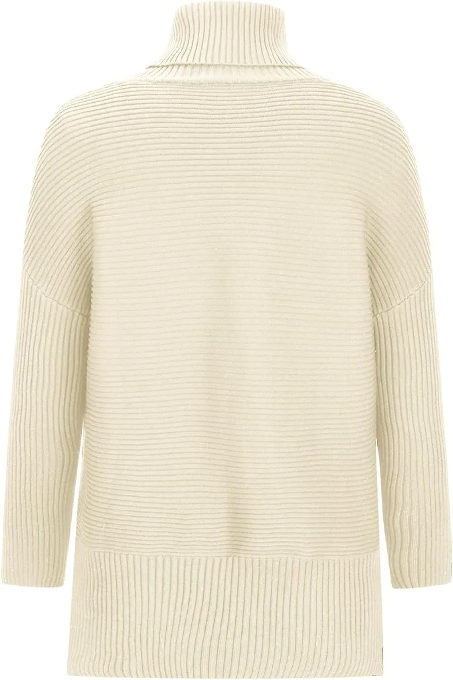 Womens Oversized Chunky Sweaters Turtleneck Long Sleeve Casual Pullovers Trendy Cable Knit Sweater