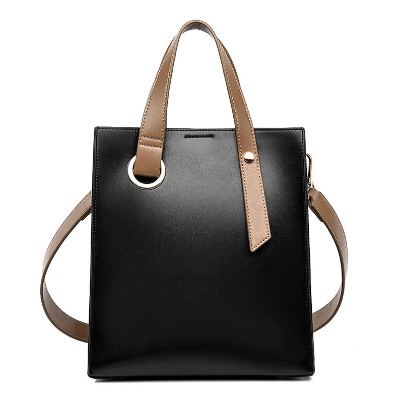 Women’s Shoulder Bag - Wide Strap Casual PVC