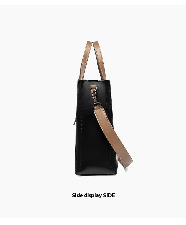 Women’s Shoulder Bag - Wide Strap Casual PVC