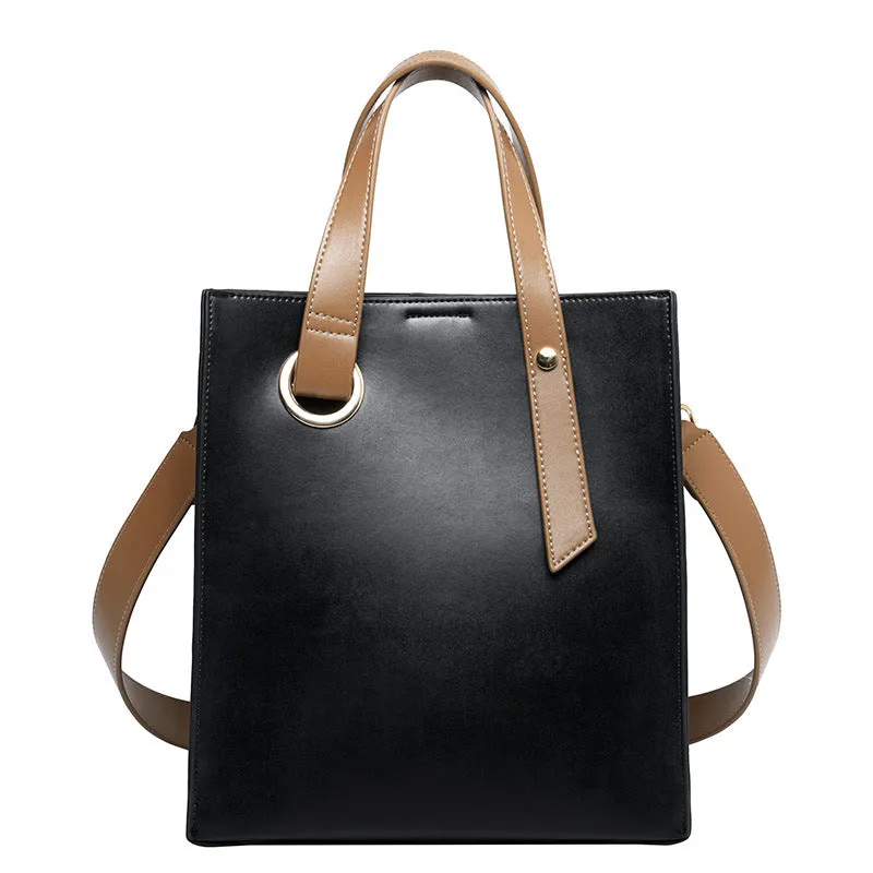 Women’s Shoulder Bag - Wide Strap Casual PVC