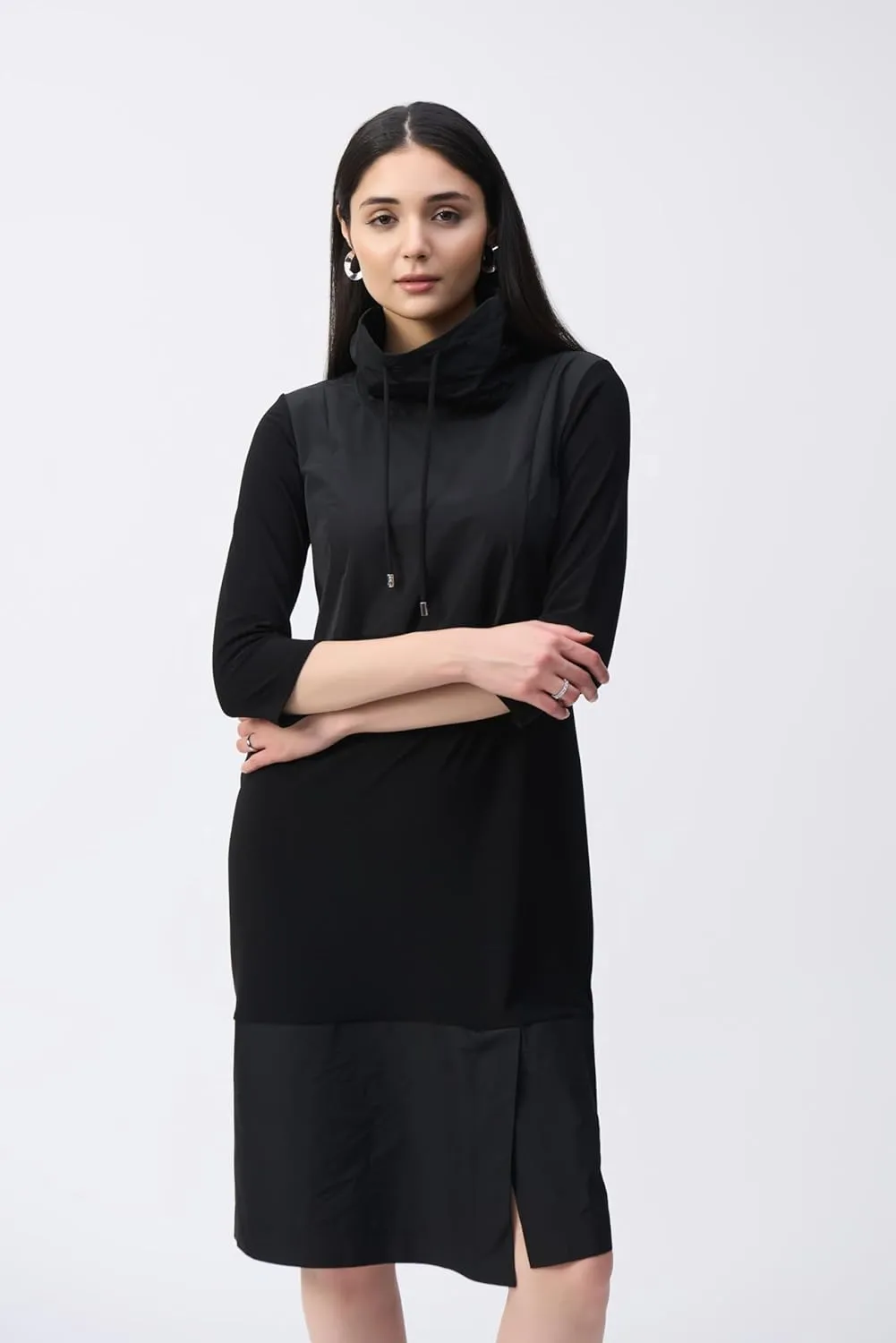 Women's Silky Knit and Memory Cocoon Dress