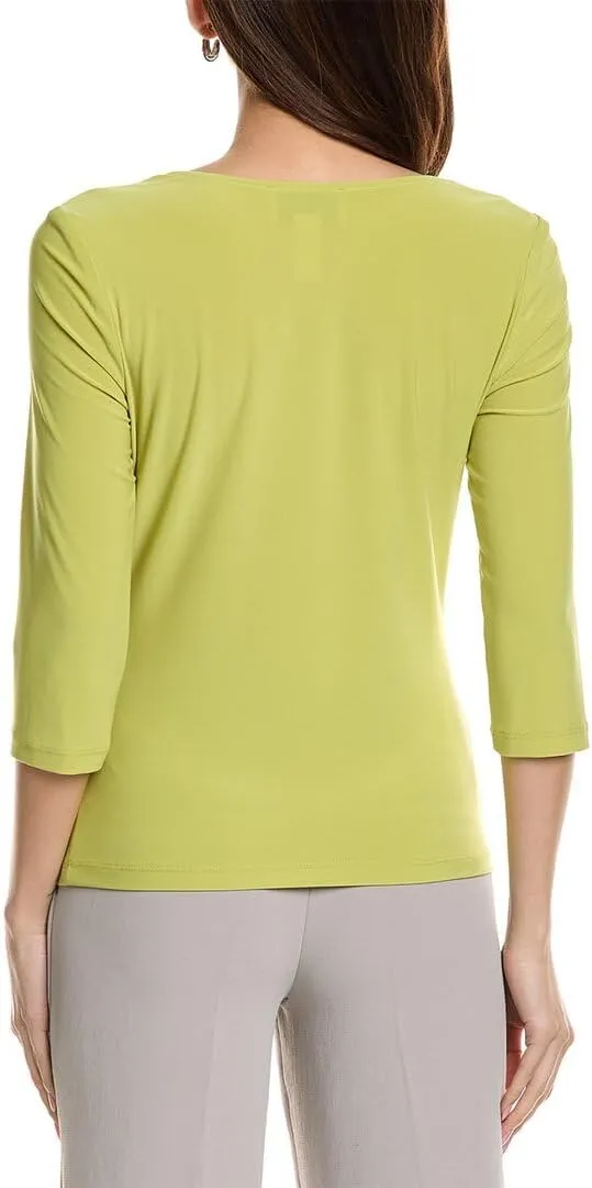 Women's Silky Knit Cowl Neck Top